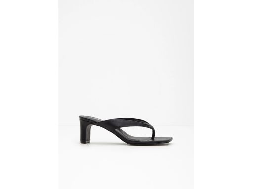 B.P.C klapki japonki na obcasie eko skóra r.41