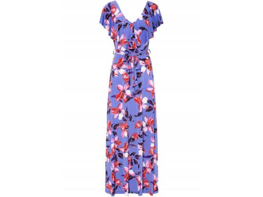 B.P.C długa sukienka w kwiaty 32/34.