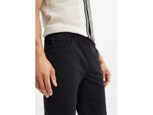 B.P.C spodenki bermudy czarny jeans męskie 40.