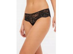 B.P.C. 4-pak majtki hipster koronkowe czarne 48/50.