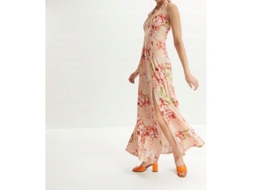 B.P.C sukienka maxi z dużym dekoltem r.40/42