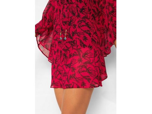 B.P.C tunika szyfonowa we wzory biało-czarna ^44/46