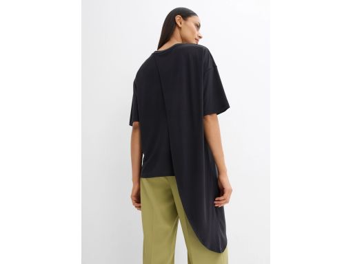 B.P.C t-shirt asymetryczny z dłuższym bokiem modny r.40/42