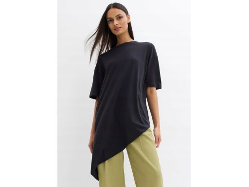 B.P.C t-shirt asymetryczny z dłuższym bokiem modny r.40/42