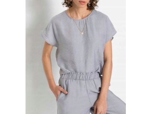 B.P.C bluzka szara krótka r.44