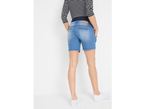 B.P.C krótkie spodenki ciążowe jeansowe r.44