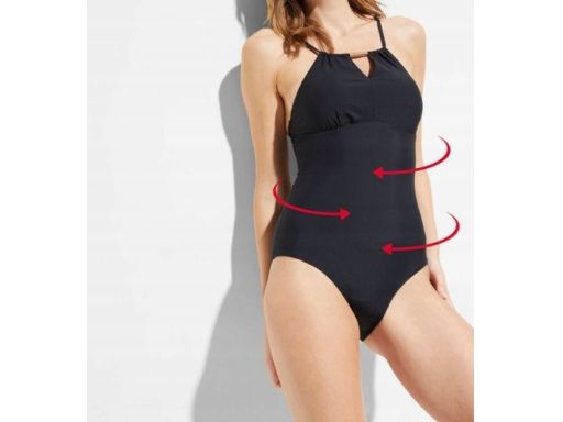 B.P.C kostium kąpielowy modelujący czarny 40.