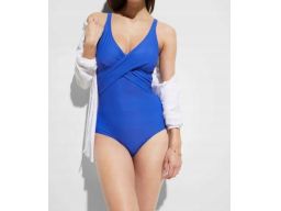 B.P.C kostium kąpielowy modelujący klasyczny szafirowy r.40