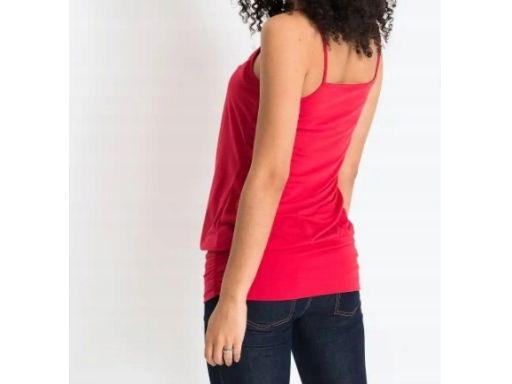 B.P.C czerwony top dłuższy r.40/42
