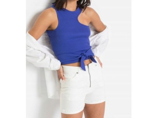 B.P.C top chabrowy SEXY z wiązaniem 40/42.