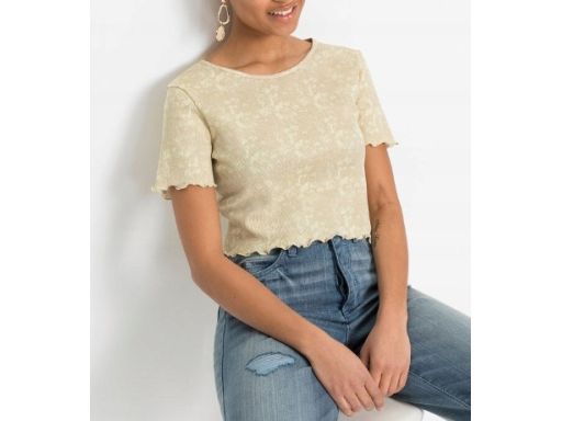 B.P.C krótki t-shirt batikowy wzór r.44/46