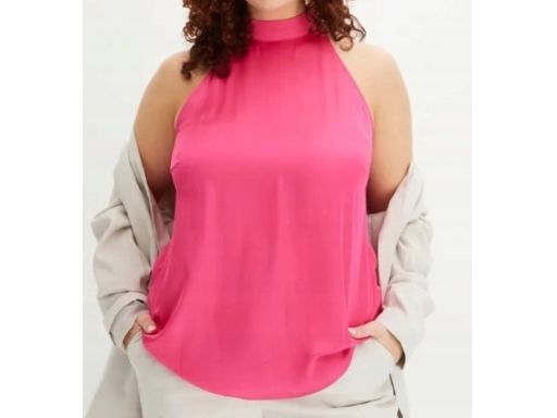 B.P.C bluzka satynowa bez rękawów ^38