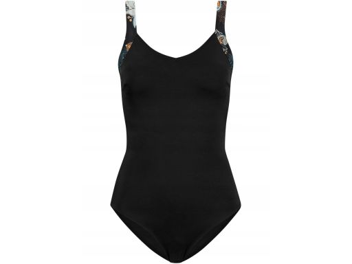 B.P.C kostium jednoczęściowy czarny ze wzorem ^52