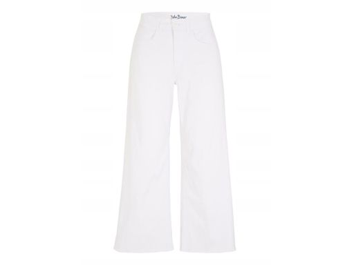 B.P.C spodnie 7/8 białe damskie r.46