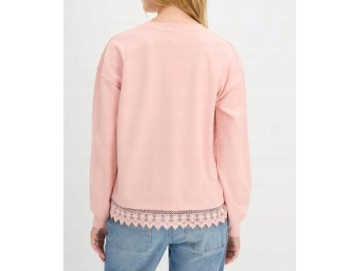 B.P.C różowa bluza z koronką r.44/46