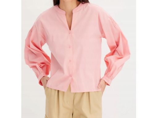 B.P.C bluzka koszulowa różowa damska 50.