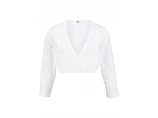 B.P.C bluzka koronkowa krótka ludowa 44/46.