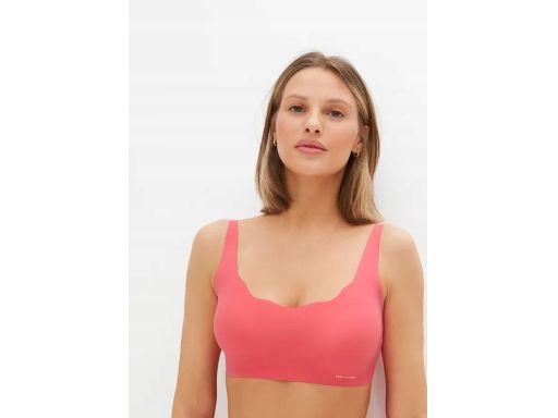 B.P.C biustonosz Feel Comfort różowy neonowy laserowo wycięty r.44/46