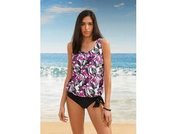 B.P.C tankini z figami w kolorowe wzory ^46