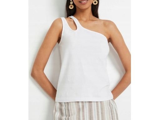 B.P.C top bawełniany na jedno ramię r.52/54