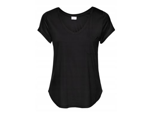 B.P.C t-shirt czarny z miękkiej wiskozy 48/50.