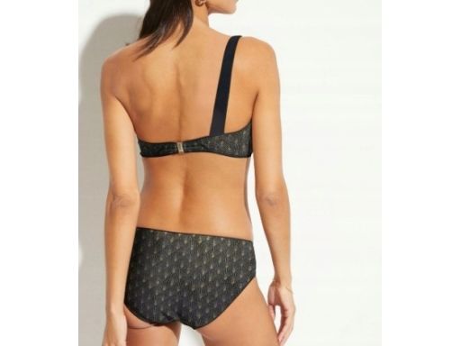 B.P.C bikini bandeau czarno-złote Premium r.38