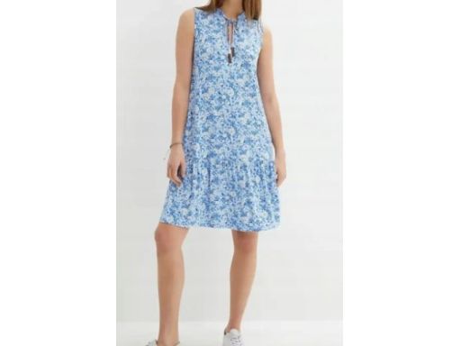 B.P.C sukienka niebieska w kwiatki r.36/38