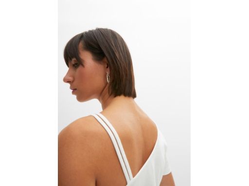 B.P.C t-shirt asymetryczny z nadrukiem r.48/50