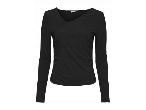 B.P.C bluzka prążkowana czarna 40/42.