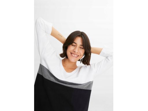 B.P.C bawełniana bluzka 3/4 rękaw 36/38.