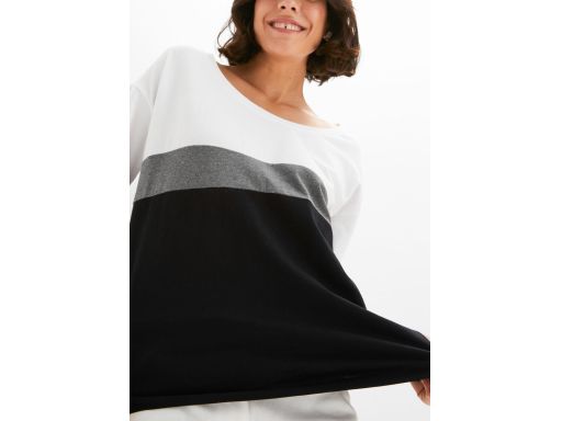 B.P.C bawełniana bluzka 3/4 rękaw 36/38.