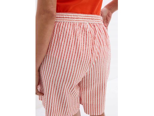 B.P.C szorty z czystej bawełny w paseczki ^52