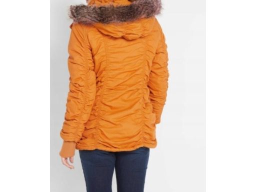 B.P.C kurtka z marszczeniami ciemnożółta r.40