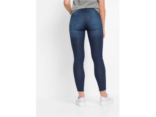 B.P.C jeansy skinny ciemne przetarcia r.38
