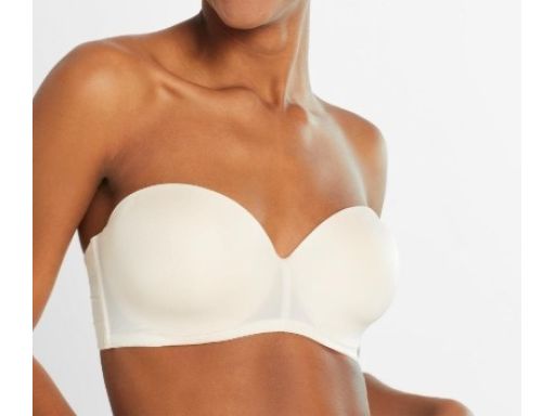 B.P.C biustonosz bustier ecru r.75B