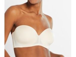 B.P.C biustonosz bustier ecru r.75B