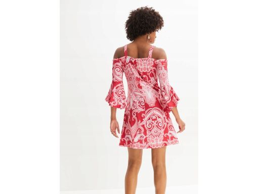 B.P.C sukienka z odkrytymi ramionami koronka r.36/38