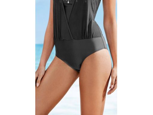 B.P.C strój kąpielowy sexi czarny z siateczką ^42