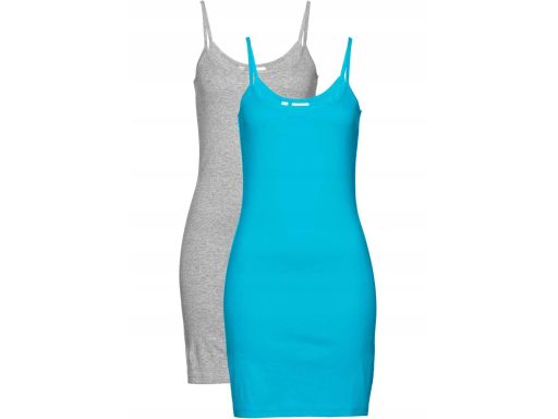 B.P.C 2-pak sukienek bawełnianych 32/34.