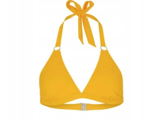 B.P.C bikini żółte z wiązaniem na szyi 44.