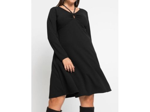 B.P.C czarna sukienka dżety modna ^36/38