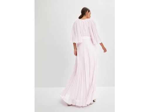 B.P.C sukienka różowa tiulowa plisowana 40.