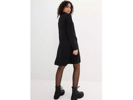B.P.C sukienka dresowa czarna ze stójką ^40/42