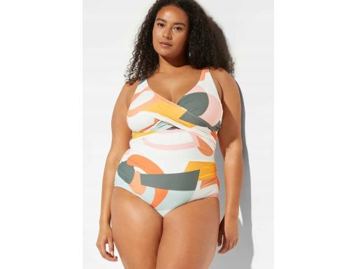 B.P.C kostium jednoczęściowy kolorowy we wzory 44.