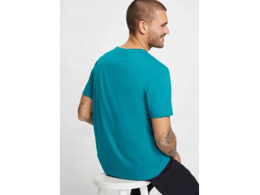 B.P.C t-shirt męski bawełniany ciemny turkus XXL.