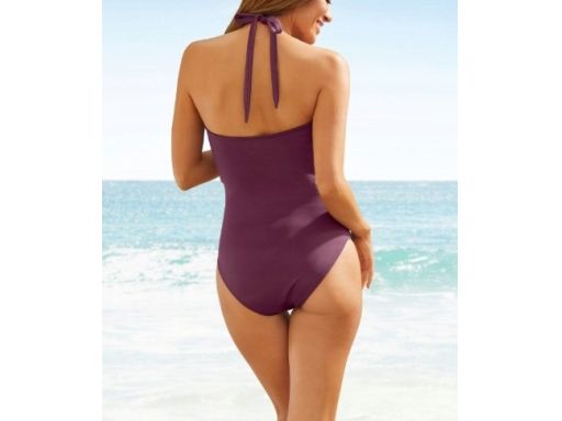 B.P.C kostium jednoczęściowy bordo r.48