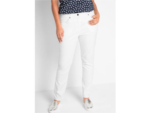 B.P.C spodnie białe twillowe ^50