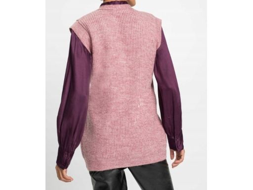 B.P.C kamizelka dzianinowa damska kopertowa z wiązaniem 36/38.