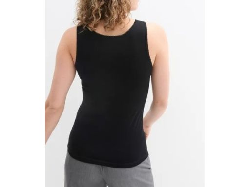 B.P.C top czarny z koronką ^36/38
