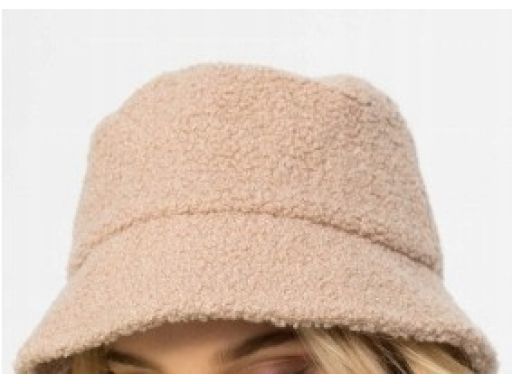 B.P.C kapelusz beżowy damski boucle one size.